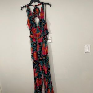 New Mango tropical jumpsuit